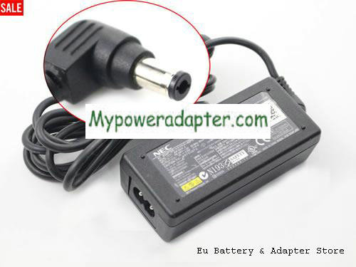 NEC PC-VP-BP61 Power AC Adapter 15V 3.33A 50W NEC15V3.33A50W-6.5x3.0mm