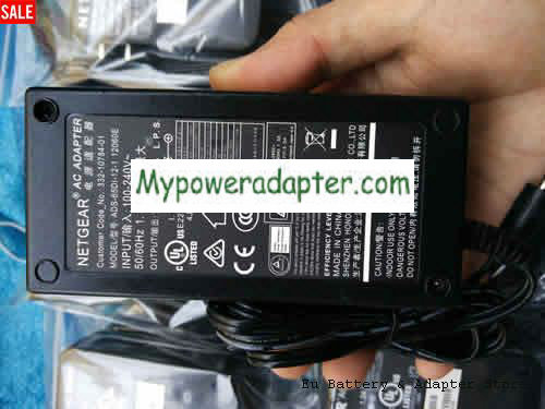 NETGEAR ADS-65DI-12-1 12060E Power AC Adapter 12V 5A 60W NETGEAR12V5A60W-5.5x2.1mm