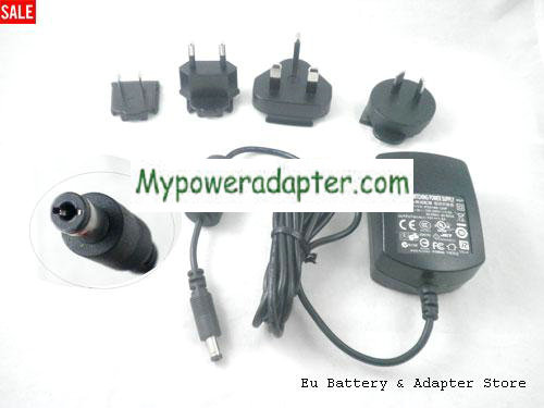 Genuine Phihong PSA18R-120P AC Adapter Charger With 4 Plugs 12v 1.5A