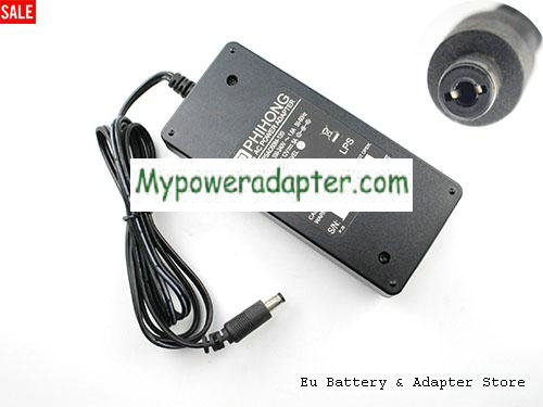 Genuine Phihong PSAC60M-120 Ac Adapter 12V 5a 60W Powr Supply