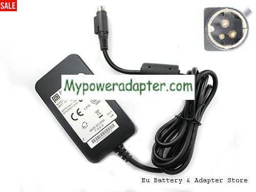 Genuine Phihong PSC30U-240(ZY) Switch Powr Supply 24v 1.25A Ac Adapter Round with 3 Pin