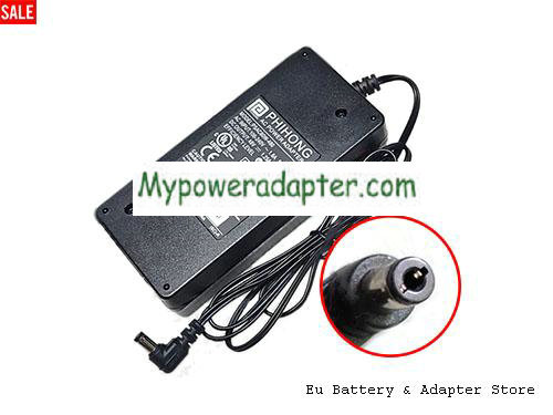 PHIHONG PSAC60W-480 Power AC Adapter 48V 1.25A 60W PHIHONG48V1.25A60W-5.5x2.5mm