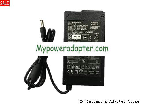 AOC LM720A Power AC Adapter 12V 3.75A 45W PHILIPS12V3.75A45W-5.5x2.5mm