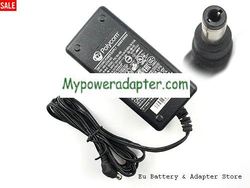 Genuine Polycom 1465-42740-003 Ac Adapter PSC18U-480 48v 0.38A Power Supply