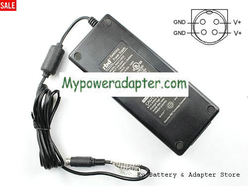 Genuine Rbd RA07-12833 Switching Power Supply 12V 8.33A AC Adapter Round with 4 Pin