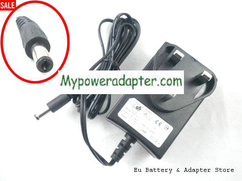 SA DJ-120200-20K Power AC Adapter 12V 2A 24W SA12V2A24W-5.5x2.5mm-UK