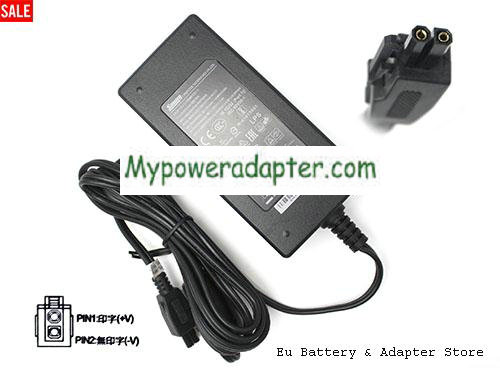Genuine Sunny SYS1548-5012-T3 AC Adapter 12v 5A 60W Power Supply With Molex 2 pin