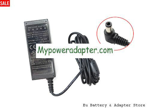 SWITCHING G024A090100ZZUD Power AC Adapter 9V 1A 9W SWITCHING9V1A9W-5.5x2.5mm