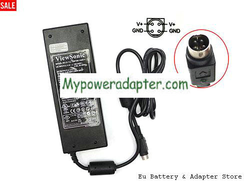 VIEWSONIC 19V 9.5A 180W Power ac adapter
