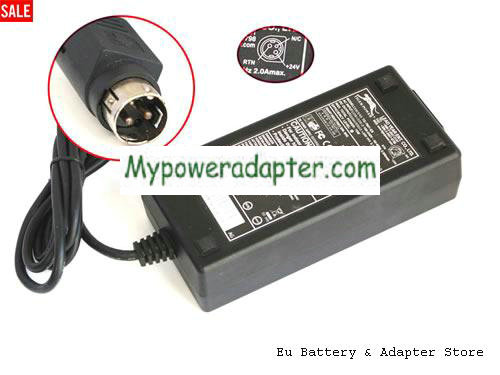 NCR 7167 PRINTER Power AC Adapter 24V 3.125A 75W YEAR24V3.125A75W-3pin