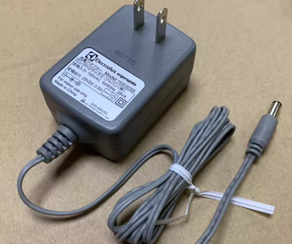 *Brand NEW*25V 0.5A AC Adapter Electrolux ergorapido 1530/2030II Power Supply