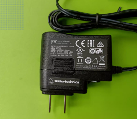 *Brand NEW*Audio Technica 12V 0.5A AC/DC Adapter AD-SA1205WE GPE053A-V120050-Z Power Su