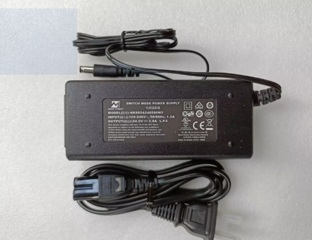 *Brand NEW*NBS65A240200M2 MASS POWER 24V 2A AC/DC Adapter Power Supply - Click Image to Close