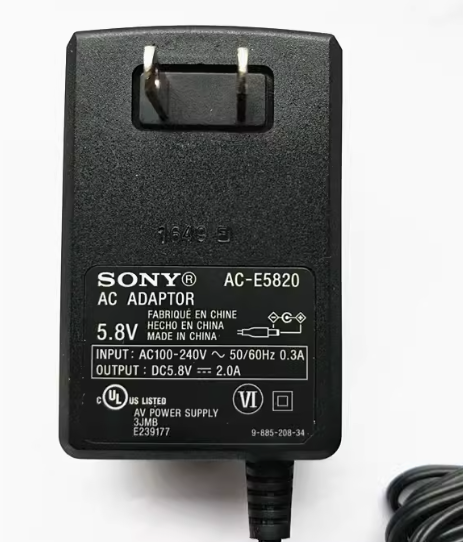 *Brand NEW*AC-E5820 SONY SRF-V1BT 5.8V 2A AC/DC Adapter Power Supply - Click Image to Close