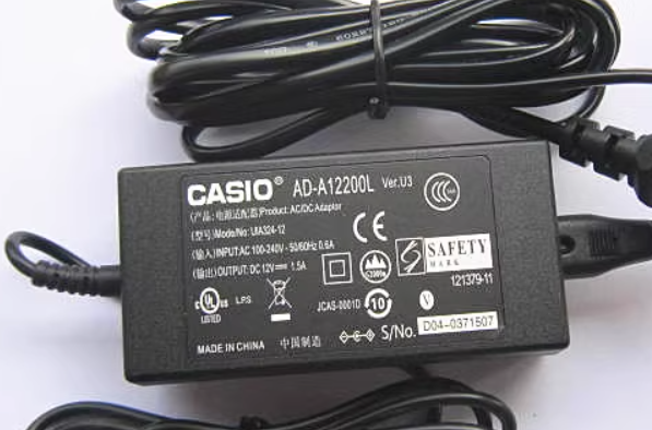 *Brand NEW* PX-358 735 750 760 cdp230 PX-S1000 CASIO AD-A12200L 12V 1.5A AC Adapter Powe