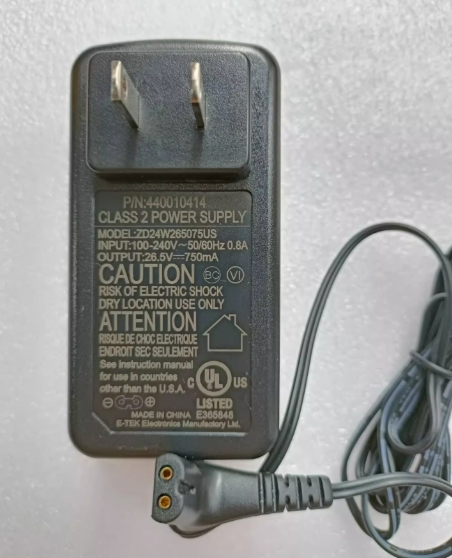 *Brand NEW*26.5V 750MA AC ADAPTER Hoover ZD24W265075US Power Supply - Click Image to Close