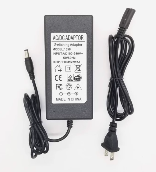 *Brand NEW*DC15V 5A AC ADAPTER 1550 Power Supply - Click Image to Close