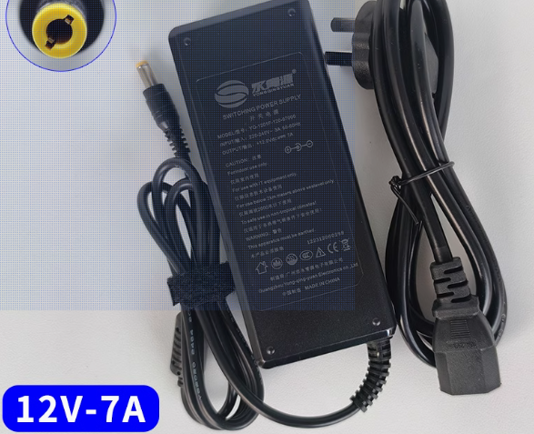 *Brand NEW*12V 7A AC/DC ADAPTER YQ-1201F-120-07000 Power Supply