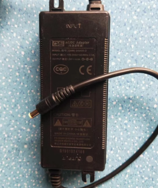 *Brand NEW*24V 4A 5A AC/DC ADAPTER GVE GM95-240400-D Power Supply - Click Image to Close