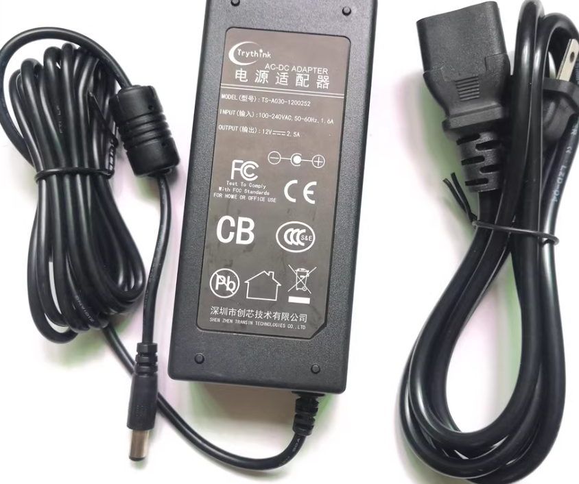 *Brand NEW*12V 2.5A AC/DC ADAPTER Trythink TS-A030-1200252 Power Supply - Click Image to Close