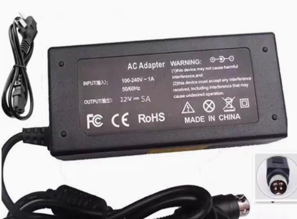 *Brand NEW*SWITCHING ADAPTER ZL-D060W01205000 12V 5.0A AC/DC ADAPTER Power Supply