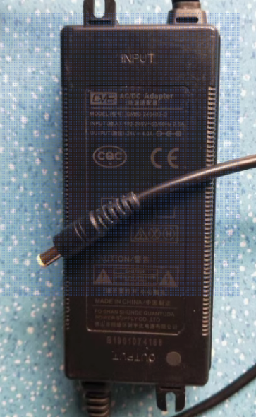 *Brand NEW* 24V 4A 5A AC/DC ADAPTER GVE GM95-240400-D Power Supply - Click Image to Close