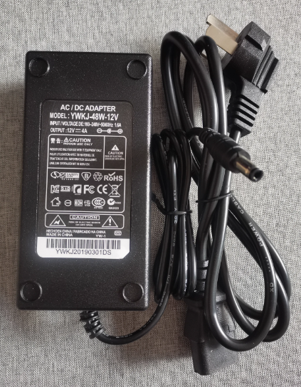 *Brand NEW*12V 4A AC/DC ADAPTER JINYUEHAI HK651DA-120400 Power Supply