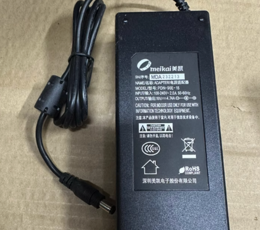 *Brand NEW*meikai PDN-90E-15 19V 4.74A AC/DC ADAPTER Power Supply