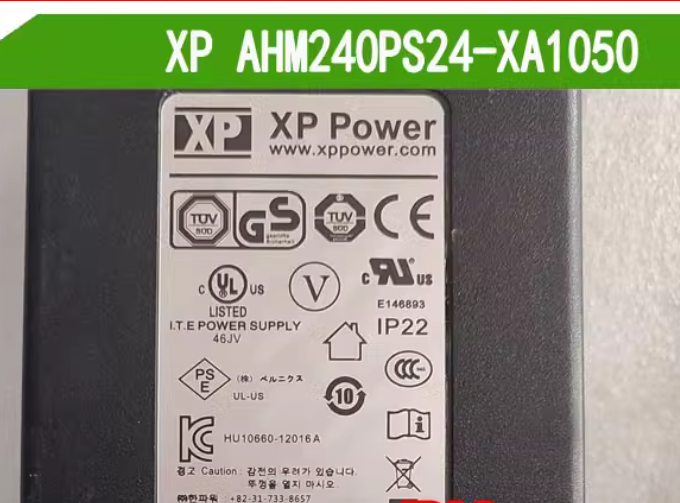 *Brand NEW*AHM240PS24-XA1050 XP 24V 10A AC DC Adapter Power Supply - Click Image to Close