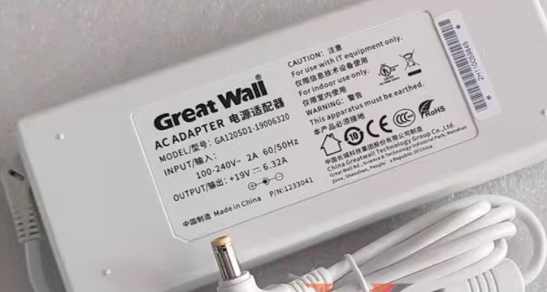 *Brand NEW*GA120SD1-19006320 GreatWall 19V 6.32A 120W AC/DC ADAPTER Power Supply - Click Image to Close