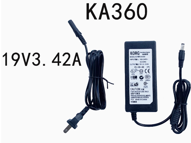 *Brand NEW*19V 3.42A AC/DC Adapter KORG KA360 Power Supply