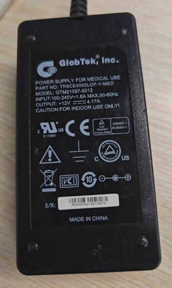 *Brand NEW*Genuine GLOBTEK GT-21097-5012 12V 4.17A AC DC Adapter Power Supply