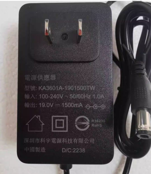 *Brand NEW*19.0V 1500mA AC/DC Adapter GreatWall N24188 KA3601A-1901500TW Power Supply