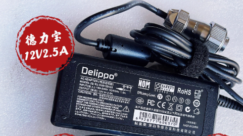 *Brand NEW*DeliPPO 12V 2.5A AC/DC Adapter D08120025 Power Supply