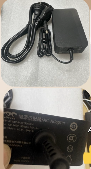 *Brand NEW*19.0V 6.23A AC ADAPTOR AOYUAN AY120DA-ZF190632M POWER SUPPLY