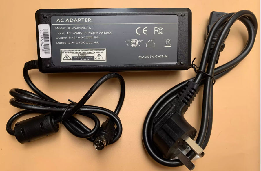 *Brand NEW*DAJING JH-240120-SA 12V 4A 24V 5A AC/DC Adapter Power Supply