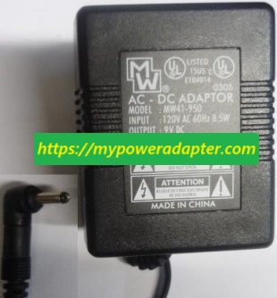 *Brand NEW*9v 500mA AC Adapter MW MW41-950 Plug-In Transformer Power Supply