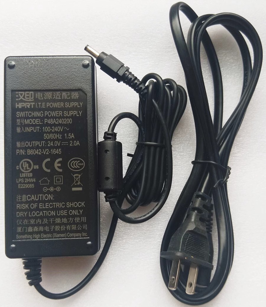 *Brand NEW*deli 24V 2A AC ADAPTER P48A240200 Power Supply