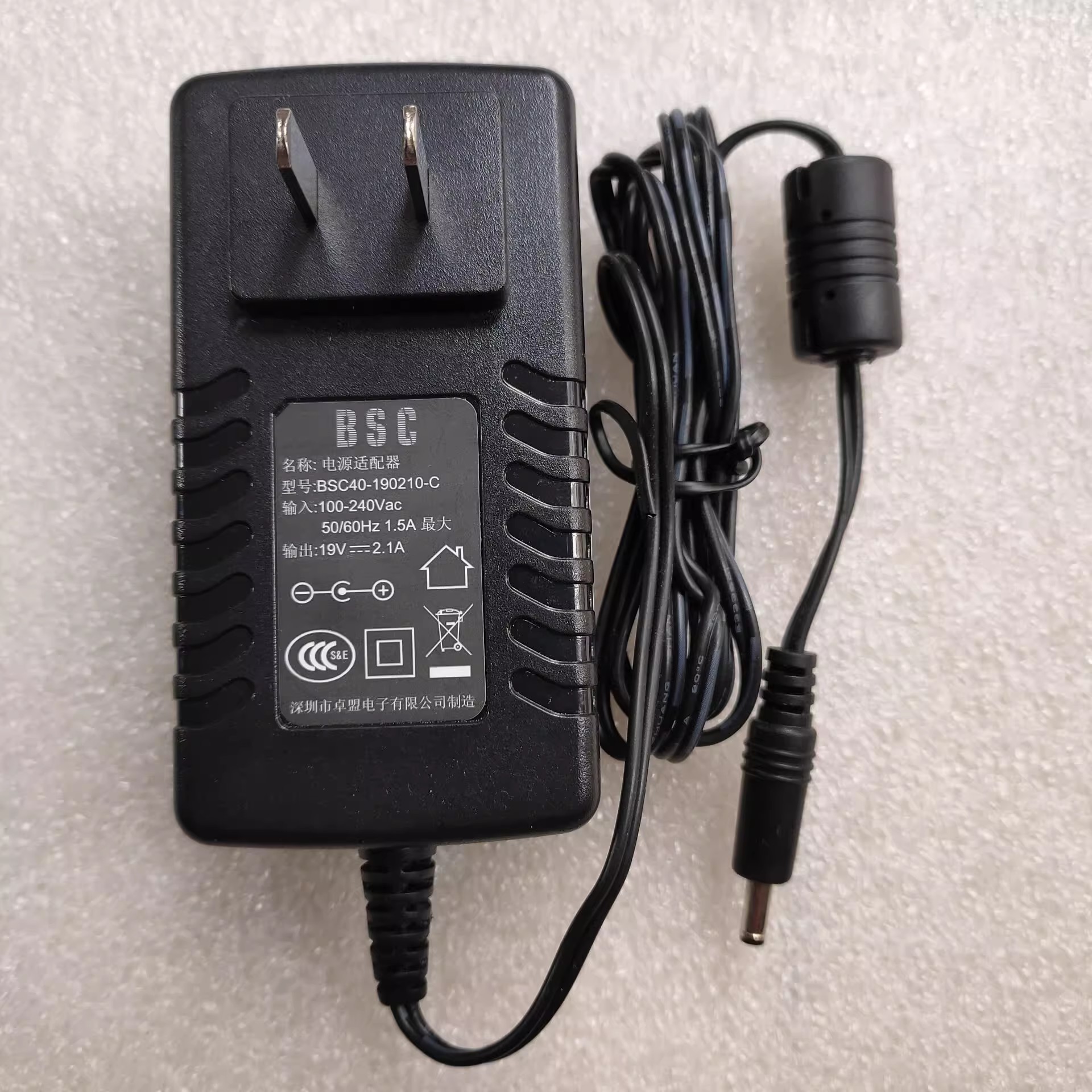 *Brand NEW* BSC40-190210-C BSC 19V 2.1A AC DC ADAPTHE POWER Supply