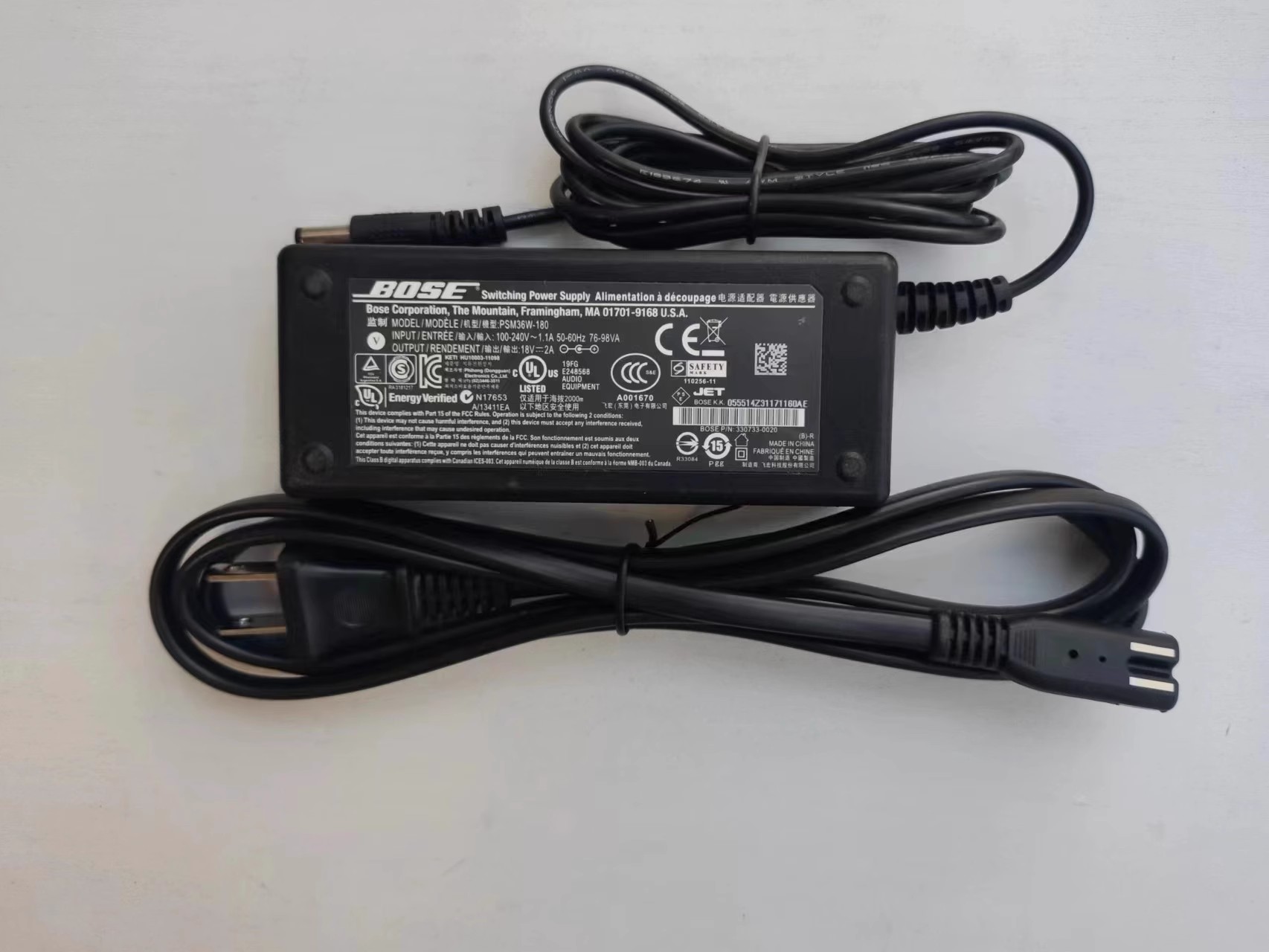 *Brand NEW*18V 2A AC/DC AC ADAPTER BOSE PSM36W-180 POWER Supply
