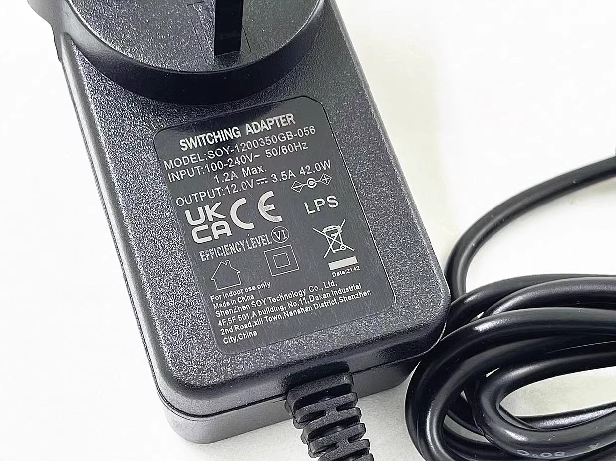 *Brand NEW* SOY 12.0V 3.5A 42.0W AC/DC ADAPTER SOY-1200350GB-056 POWER Supply