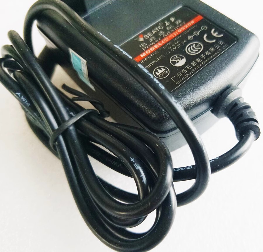 *Brand NEW*5.5*2.5mm/2.1mm 0520# SEATC 5V 2A AC ADAPTER Power Supply