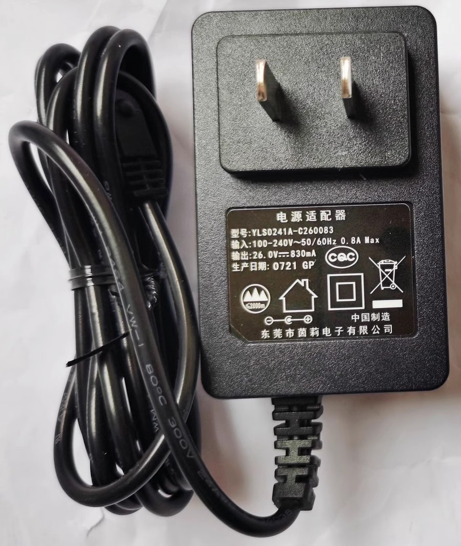 *Brand NEW*Tineco LCDLED Slim 26.0V 830mA AC ADAPTER YLS0241A-C260083 Power Supply
