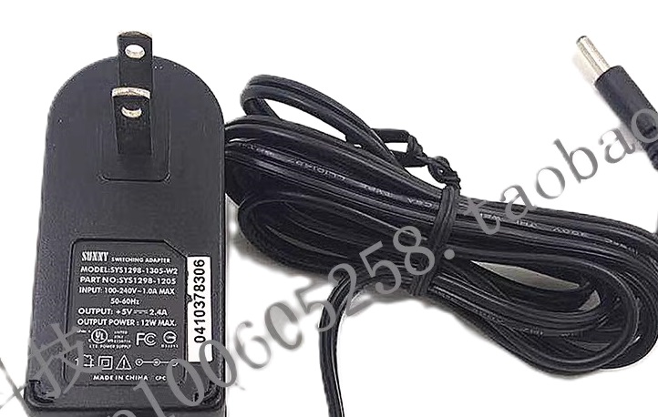 *Brand NEW*SUNNY SYS1298-1205 SYS1298-1305-W2 Sharp MD-ST500 MD 5V 2.4A AC/DC ADAPTER PO