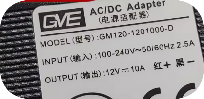 *Brand NEW*Original GVE GM120-1201000-D 12V 10A 120W AC ADAPTER Power Supply