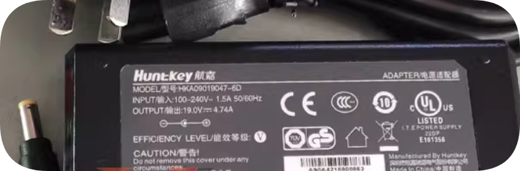 *Brand NEW*19V 4.74A 90W AC ADAPTER Huntkey HKA09019047-6D/U Power Supply