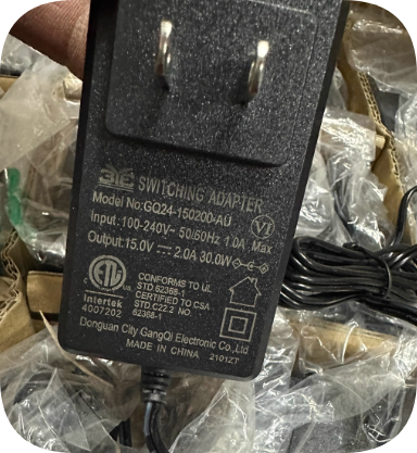 *Brand NEW*Hong Kong WondersSTD-15016V power adapter 15V1.6A charger 24W Gangqi 15V2A au