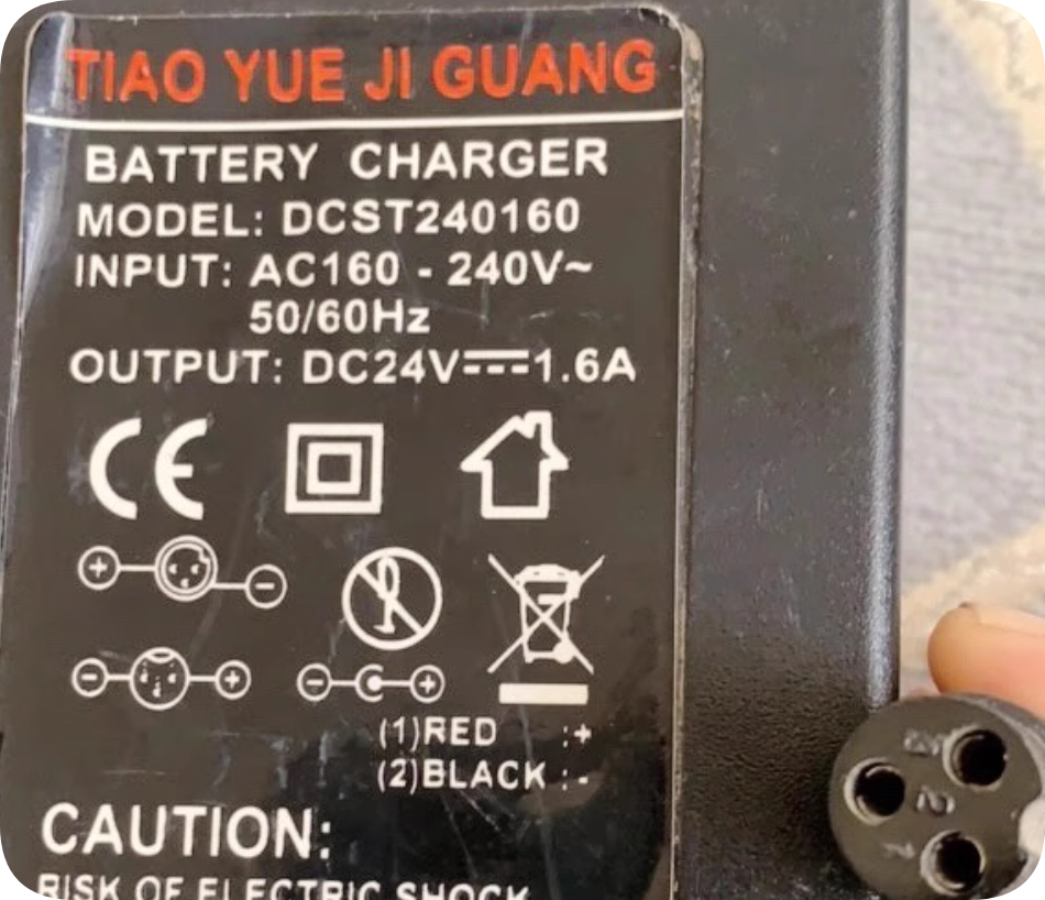 *Brand NEW*Lithium battery DCST240160 power adapter DC24V2A charger cable 29.4V2A aviati