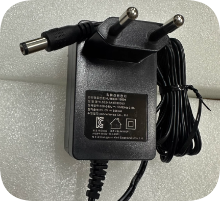 *Brand NEW*European standard DC35V0.5A power adapter 35V500mA charger cable YLS0241A-K35