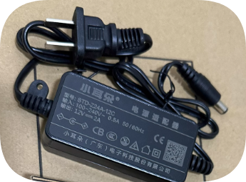 *Brand NEW*Small ear 12V2A power supply STD-Z24A-12C surveillance camera adapter room ca